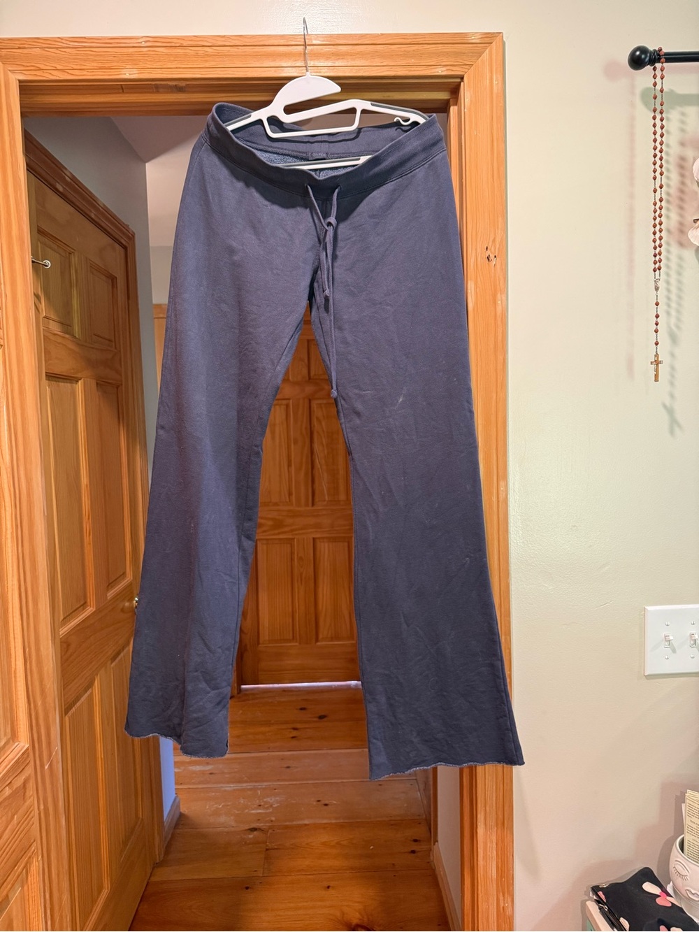 Brandy Melville Navy Blue Drawstring Lounge Pants